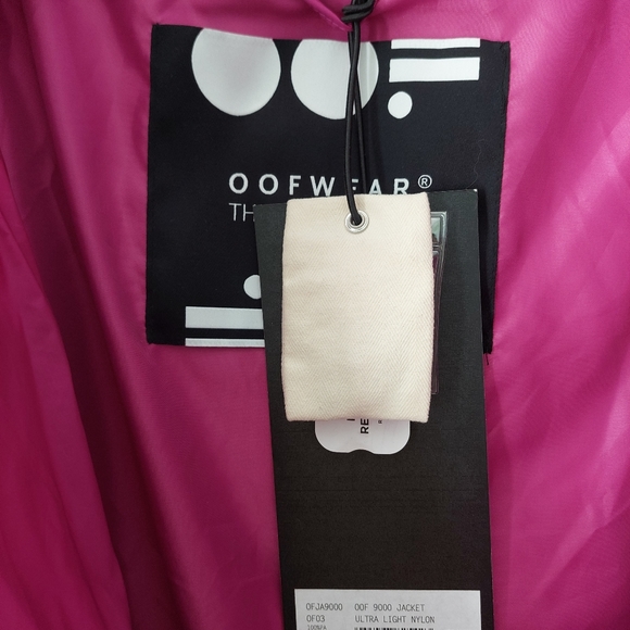 Oofwear The Shapes' Lab Fuchsia Pink Puffer Jacket Women's Size 14 BNWT - Picture 5 of 16